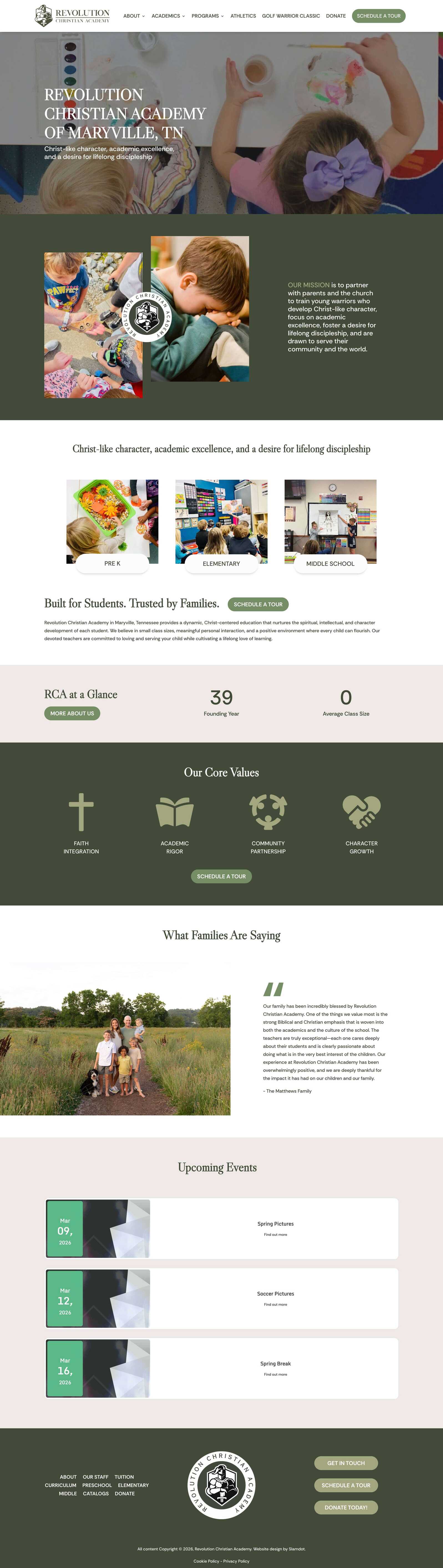 Revolution Christian Academy